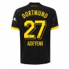 Borussia Dortmund Karim Adeyemi #27 Bortatröja 2023-24 Korta ärmar